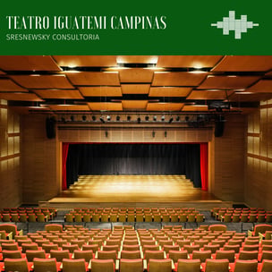 Case Sresnewsky: Teatro Iguatemi | Campinas/SP - Projeto de Acustica